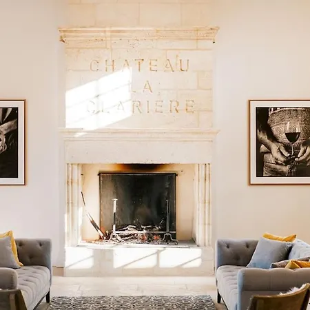 Дом отдыха Chateau La Clariere Saint-Magne-de-Castillon